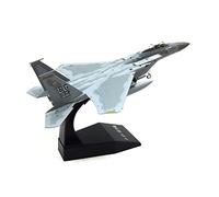 AZIZAT 1/100 American F-15C Fighter Model Jet Airplane Model Alloy Aircraft Model Display Die-Cast Aircraft Model Plane for Collection Gift
