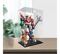 AZIZAT Vetrina in acrilico trasparente per Lego 21311 Voltron, spessore 2 mm, scatola antipolvere