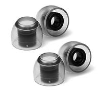 AZLA SednaEarfit Crystal Standard, 2 paia (taglia S), gommini di ricambio per cuffie wireless, con cancellazione del rumore, compatibili con Shure, Sony, Beats, Jabra e JBL