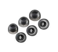 AZLA SednaEarfit MAX TWS 6 - Tappi di ricambio per cuffie senza fili - Tappi per le orecchie in silicone per ridurre il rumore, compatibili con Sony, Samsung, Sennheiser e Devialet (Dark Gray,