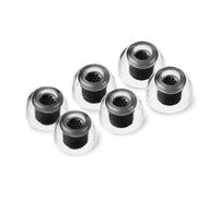 AZLA SednaEarfit XELASTEC 2 (S/MS/M) - Auricolari per cuffie wireless, con cancellazione del rumore, compatibili con Sony, Samsung, Beats, JLab, Skullcandy, Sennheiser