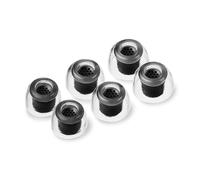 AZLA SednaEarfit XELASTEC 2 (SS/S/MS) - Auricolari per cuffie wireless, con cancellazione del rumore, compatibili con Sony, Samsung, Beats, JLab, Skullcandy, Sennheiser