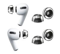 AZLA XELASTEC - 2 gommini auricolari per AirPods Pro 1a e 2a generazione, punte di ricambio premium per AirPod con vestibilità migliorata, comfort e isolamento acustico, con silicone premium, 2 paia