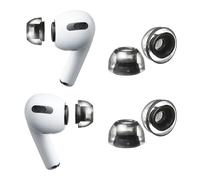 AZLA XELASTEC - 2 gommini auricolari per AirPods Pro 1a e 2a generazione, punte di ricambio premium per AirPod con vestibilità migliorata, comfort e isolamento acustico, con silicone premium, 2 paia