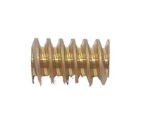 AZLHV Ingranaggio in Rame Metallico da 0,5 Moduli da 10 mm, Apertura da 1,98 mm, 2,28 mm, 2,98 mm, ingranaggio a Vite Senza fine in Rame, for Albero Motore da 2 mm, 2,3 mm, 3 mm.(1.98mm)