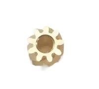 AZLHV Modello Piccolo modulo ingranaggio elicoidale a 9 Denti da 2 Pezzi 0,4 Moduli for ingranaggio Albero Motore cilindrico in Metallo