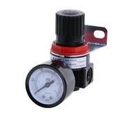 AZLHV Valvola regolatrice di Pressione del compressore di Controllo dell'Aria dell'unità FRL AR2000 G1/4'' con Nastro Adesivo for Tubi di Raccordo(AR2000-12mm Fitting)