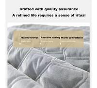 AZMANI Copri Testiera Letto Matrimoniale Imbottita Copertura, Elastica Copritestata Letto Velluto Fodera Protezione Anti-Collisione Cuscino (Color : Purple, Size : 180x70cm)