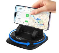 Azonelife Porta Cellulare Auto, Supporto Smartphone per Auto Cruscotto Antiscivolo, 360 ° Girevole Supporto Auto Universale Smartphone del Silicone Universale del Telefono Dell'automobile