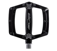 AZONIC | Pedali per bici | MTB Downhill Freeride Mountainbike BMX | Alluminio pressofuso lavorato CNC, boccole DU durevoli e doppi cuscinetti sigillati | Pedale Americana | Nero opaco