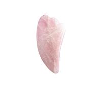 AZOOB Quarzo Rosa Guasha Stone Board Natural Gua Sha Scraper Massager Tools for FaceStones for Gifts Crafts (Color : 1pcs, Size : 90-100mm) ERTEYIN