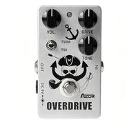 AZOR Overdrive - Pedale per chitarra, effetto vintage Overdrive, TS808 o TS9, effetto interamente in metallo, con True Bypass