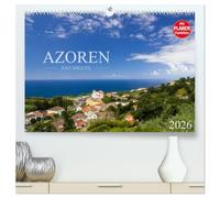 Azoren - São Miguel (hochwertiger Premium Wandkalender 2026 DIN A2 quer), Kunstdruck in Hochglanz: Die Azoren - eine wunderschöne Inselgruppe inmitten ... São Miguel von seiner schönsten Seite.