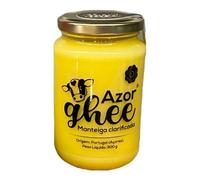 AzorGhee - (Ghee Clarified Butter - Azores Island origin - The land of the happy cows) Burro chiarificato Ghee - Origine delle Isole Azzorre - La terra delle mucche felici - 470gr Barattolo di vetro
