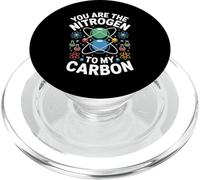 Azoto al mio elemento scientifico chimico del carbonio PopSockets PopGrip per MagSafe