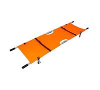 AZQOHMIS Barella Pieghevole per emergenze mediche, con rulli rinforzati e staffe irrobustite, Portata Massima 159 kg (350 libbre) per Il Trasporto dei pazienti.