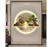 AZQOHMIS Decorazione murale 3D con luci LED per Ingresso, corridoio e Camera da Letto.