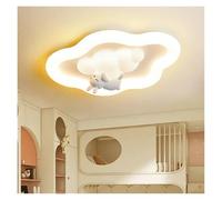 AZQOHMIS Lampada a LED a Forma di Nuvola per cameretta Bambini, Lampada da soffitto Moderna in Stile Crema per cameretta di Bambino/Bambina, lampade da soffitto contemporanee (Luce Neutra, B)