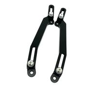 AZQUZVZI Regolatori del Parabrezza Flusso d'Aria Regolabile Parabrezza Vento Compatibile con FORZA750 Forza 750 Forza750 2021 2022 Accessori Moto (Color : Black)