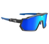 Azr kromic pro race rx noire mate bleu photochromique cat 0 a 3