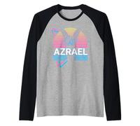 Azrael Angelo della Morte Retro Maglia con Maniche Raglan