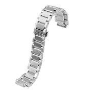 AZSHIW 21*13MM 27*19 Compatibile con HUBLOT Classic Fusion Big Bang Cinturino for orologio con cinturino in acciaio inossidabile con bocca rialzata Accessori for cinturino in acciaio(Silver,27.19mm)