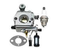AZSHIW Carburatore compatibile con Stihl 024 024S 024SW 024WB 026 026W 026C 026Pro MS240 MS260 MS260C-B MS260C-BZ MS260D MS260N Farmboss
