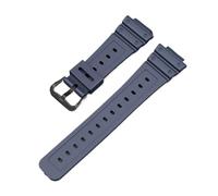 AZSHIW Cinturino for orologio con fibbia in acciaio inossidabile massiccio in resina compatibile con Casio GShock Strap DW-5600 GW-5000 GW-5035 serie DW-6900(Dark Blue-Black-K5)