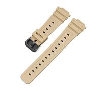 AZSHIW Cinturino for orologio con fibbia in acciaio inossidabile massiccio in resina compatibile con Casio GShock Strap DW-5600 GW-5000 GW-5035 serie DW-6900(Khaki-Black-K5)