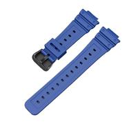 AZSHIW Cinturino for orologio con fibbia in acciaio inossidabile massiccio in resina compatibile con Casio GShock Strap DW-5600 GW-5000 GW-5035 serie DW-6900(Sky Blue-Black-K5)