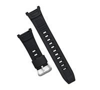 AZSHIW Cinturino for orologio in resina morbida, compatibile con CASIO PRW-1500 PAW-1500 PRG-130, cinturino for orologio in TPU impermeabile e resistente al sudore, bracciale da uomo(S Buckle With Too