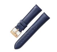 AZSHIW Cinturino in pelle impermeabile compatibile con Fosil 22 24 mm, accessori da uomo, compatibile con cinturini for orologi Smart FTW1114 ME3110 di colore nero, blu e marrone.(Light blue-RS-K8,24m