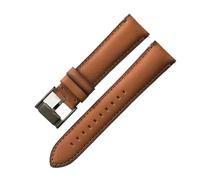 AZSHIW Cinturino in pelle impermeabile compatibile con Fosil 22 24 mm, accessori da uomo, compatibile con cinturini for orologi Smart FTW1114 ME3110 di colore nero, blu e marrone.(Brown black-BK-K8,22