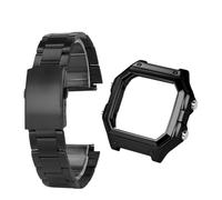 AZSHIW Compatibile con Casio 3299 AE-1200 Custodia da donna Lunetta in acciaio inossidabile uomo in metallo argentato AE1200 Viti ad anello impermeabile