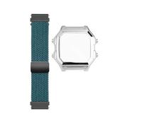 AZSHIW Compatibile con Casio 3299 AE-1200 Custodia da donna Lunetta in acciaio inossidabile uomo in metallo argentato AE1200 Viti ad anello impermeabile