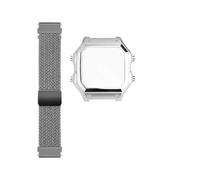 AZSHIW Compatibile con Casio 3299 AE-1200 Custodia da donna Lunetta in acciaio inossidabile uomo in metallo argentato AE1200 Viti ad anello impermeabile
