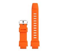 AZSHIW Compatibile con cinturini for orologi in silicone PRW-2500/3500/5100 Compatibile con Casio Pro - Trek Series PRG - 250/270 Cinturino for orologio impermeabile anti-sudore con bocca convessa(Ora