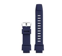 AZSHIW Compatibile con cinturini for orologi in silicone PRW-2500/3500/5100 Compatibile con Casio Pro - Trek Series PRG - 250/270 Cinturino for orologio impermeabile anti-sudore con bocca convessa(Blu