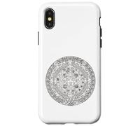 Aztec Calendar Mexicans Culture Mayan Indigenous Mexico Custodia per iPhone X/XS