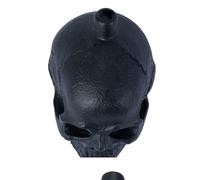 Aztec Death Whistle rumoroso, fischietto per la morte - giocattolo portatile per la morte, spaventa strani strumenti antistress giocattolo corno per musei ricerca archeologica mostre culturali