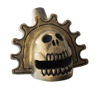 Aztec Death Whistle, Scary Sounding War Whistle, Creative Screaming Toy for Sound Effects, Loud Human Scream for Halloween Pranks, Parties, and Events, 7,6 x 6 x 9,2 cm