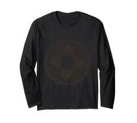Aztec Inka simbolo guerriero Maya cultura Messico maschera regalo Maglia a Manica