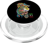 Aztec Jaguar Ancient Warrior Native Mexican Mythology Mexico PopSockets PopGrip per MagSafe