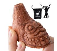aztec morte whistle ceramic scream horn scary sound maker antico artifact horror prop prank toy stress rilievo blowing strumento collezionabile cosplay carnival haunted attrtraction noise maker la