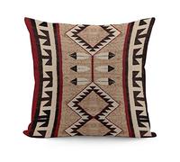 Aztec Southwest Native America indiana Navajo tribale vintage tradizionale astratto decorativo federa accogliente morbida federa per divano quadrato decorazione per la casa divano soggiorno letto auto