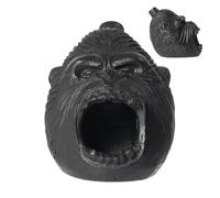 Aztec Whistle, fischietto per la morte, fischietto portatile | effetto sonoro di scimpanzé forte portatile per feste di Halloween, campeggio storico insegnamento culturale autodifesa