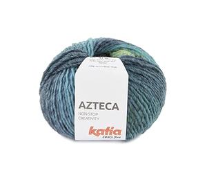 Azteca lana di Katia gomitoli da 100 grammi e 180 metri (Azul Verde (7886))