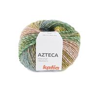 Azteca lana di Katia gomitoli da 100 grammi e 180 metri. (Rosa Blu Senape (7888))