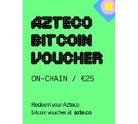 Azteco Bitcoin On-Chain Voucher 25 EUR Key GLOBAL