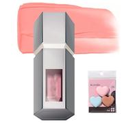 Aztk Blush Jc04 Jelly Color Liquid Blush, 2025 2 In 1 Contour Beauty Wand Liquido Waterproof, Contorno Illuminante Per Tutto Il Giorno Con Mini Piumino Per Cipria(JC06 Guava Cream)